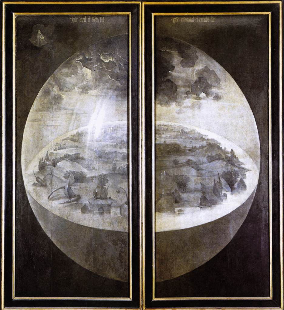 Triptych of Garden of Earthly Delights (outer wings)