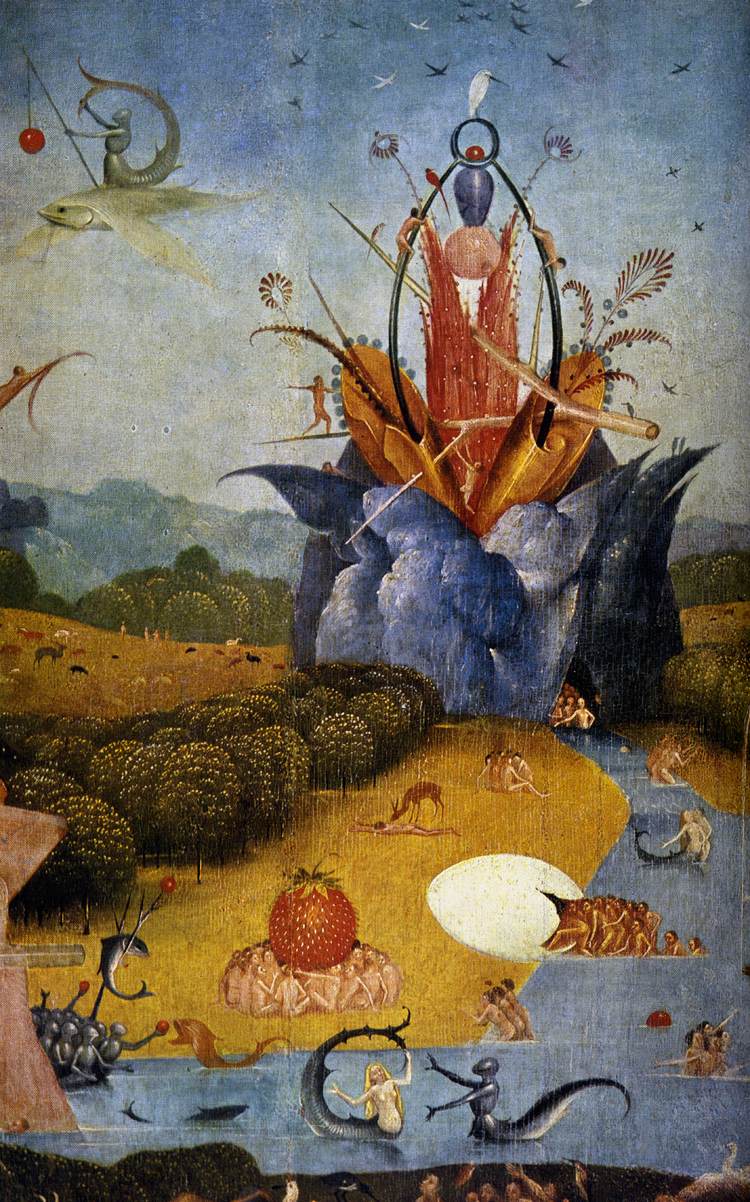 Triptych of Garden of Earthly Delights (detail)