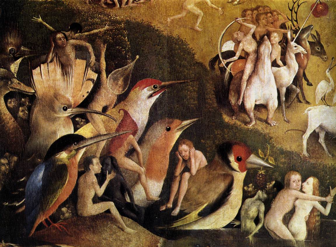 Triptych of Garden of Earthly Delights (detail)