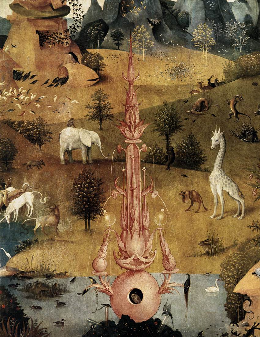 Triptych of Garden of Earthly Delights (detail)