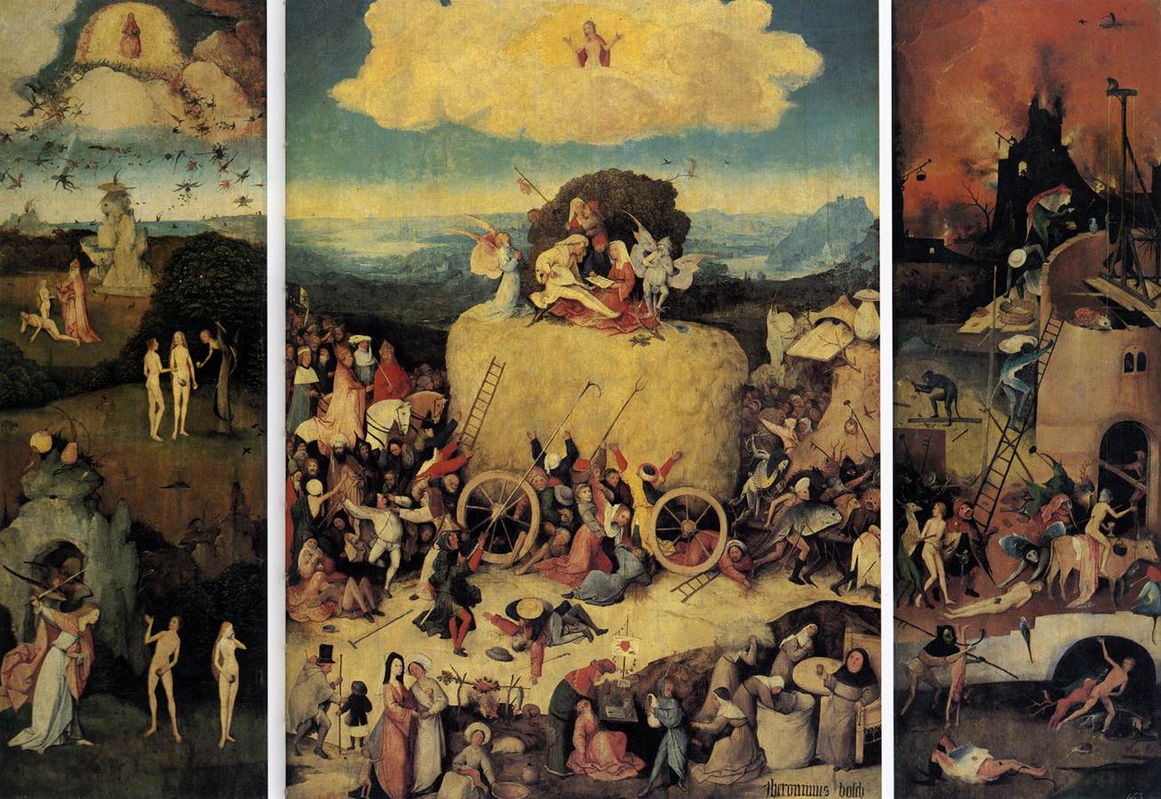 Triptych of Haywain