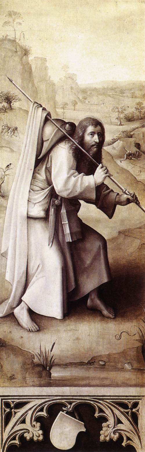 Last Judgment Triptych (left outer wing)