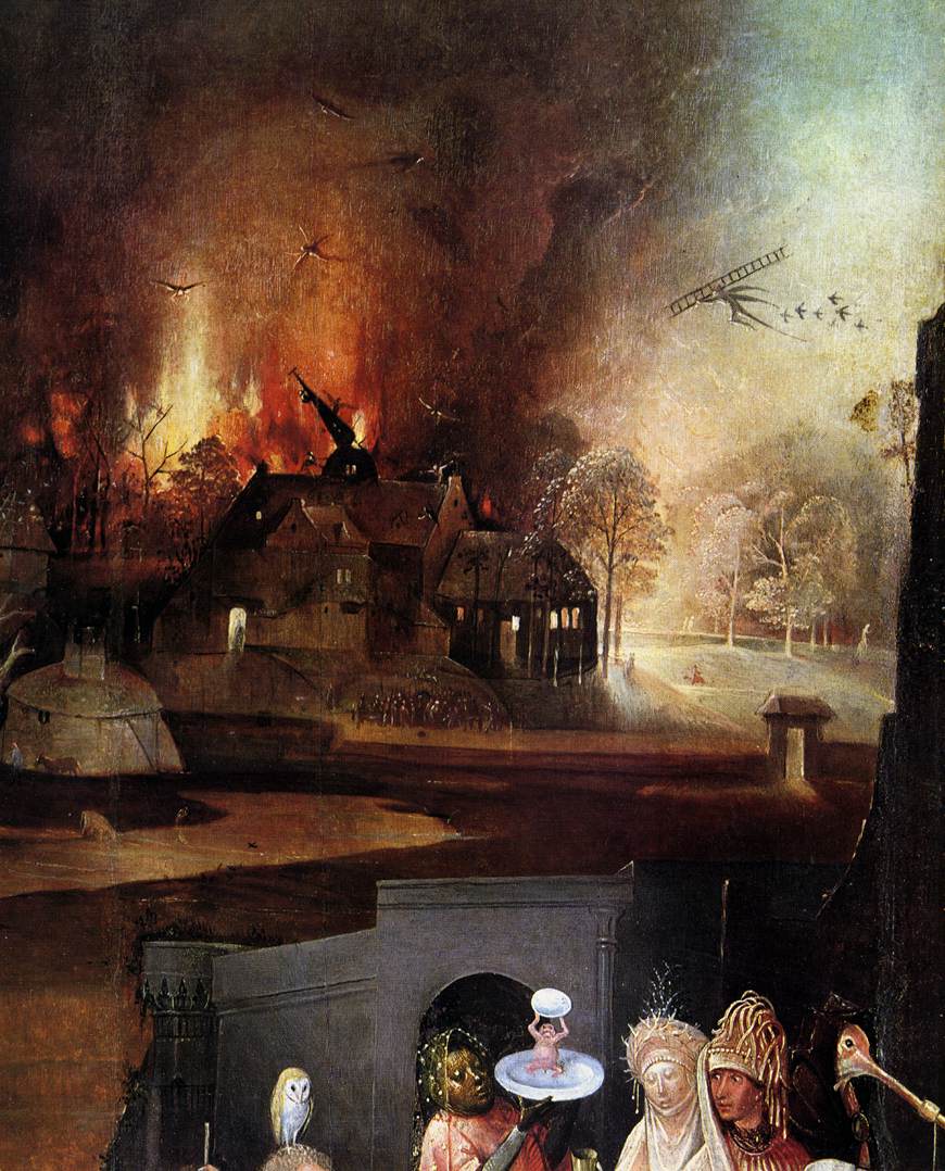 Triptych of Temptation of St Anthony (detail)