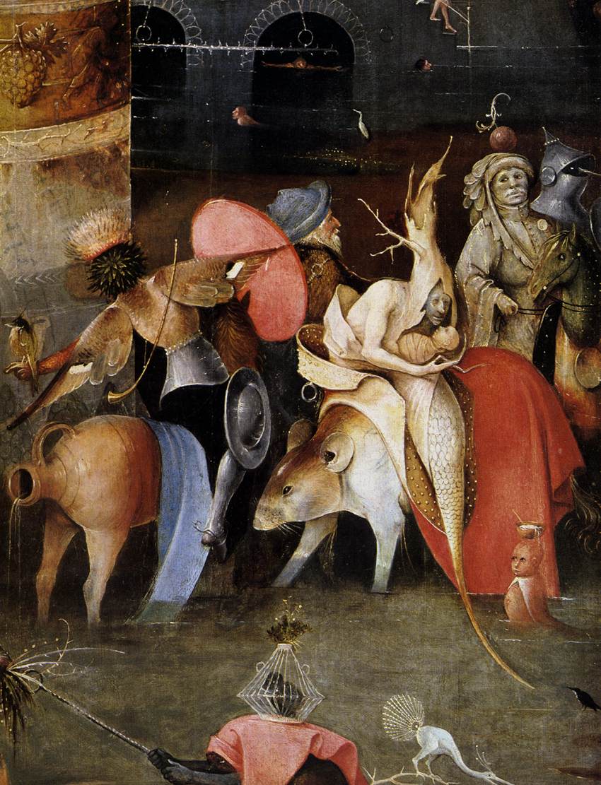 Triptych of Temptation of St Anthony (detail)