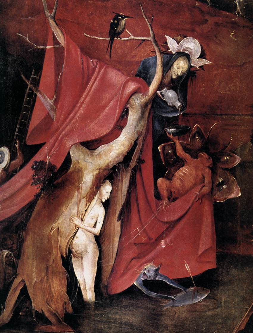 Triptych of Temptation of St Anthony (detail)