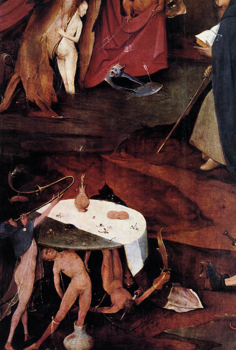 Triptych of Temptation of St Anthony (detail)