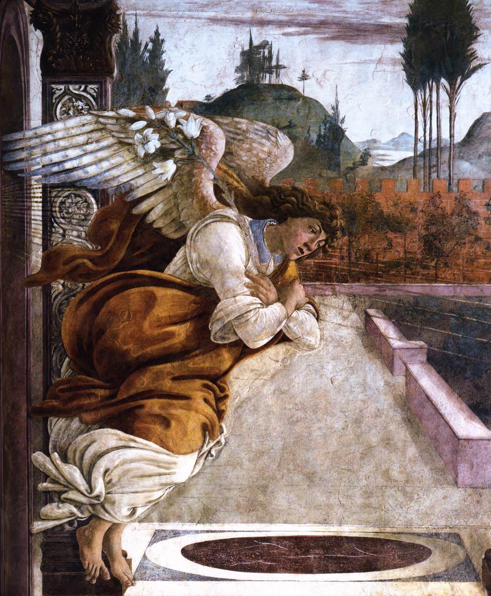 Annunciation (detail)