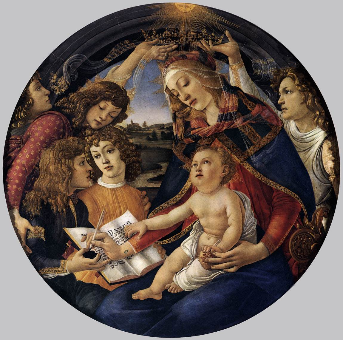 Madonna of the Magnificat (Madonna del Magnificat)