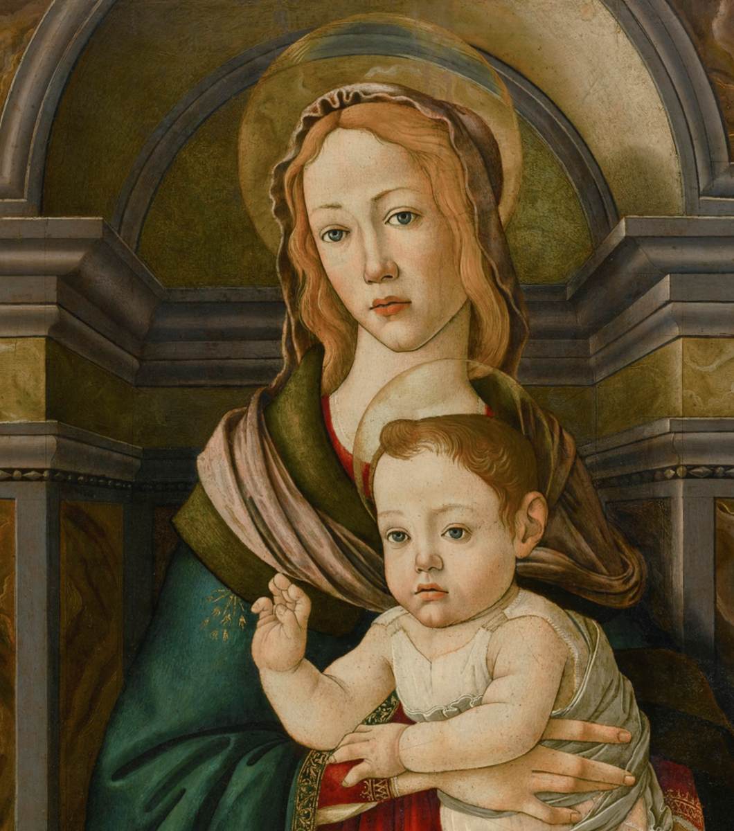 Virgin and Child (detail)