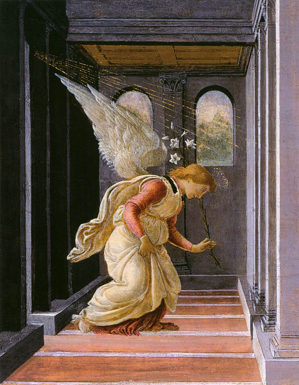 The Annunciation (detail)