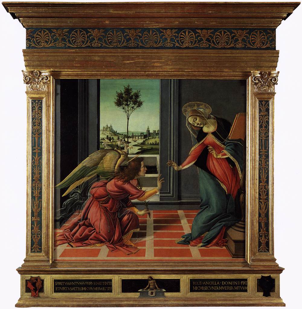 Cestello Annunciation (in frame)