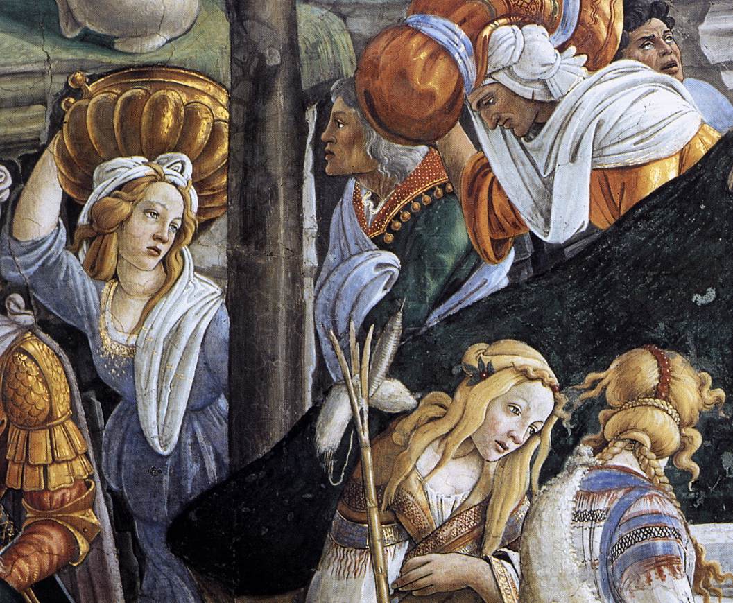 The Trials and Calling of Moses (detail)