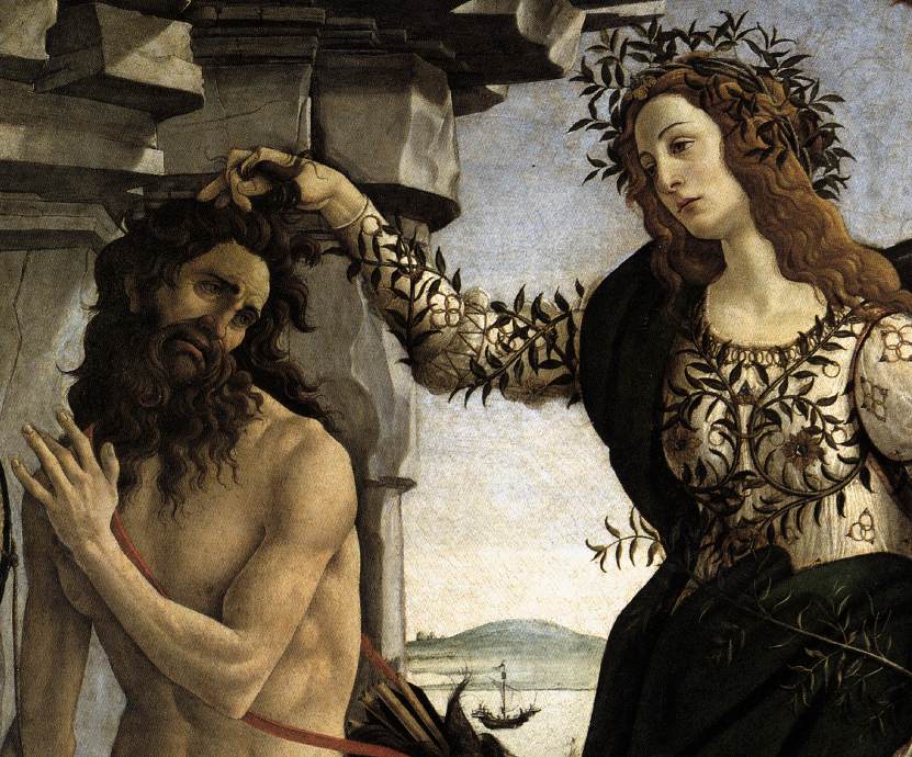 Pallas and the Centaur (detail)