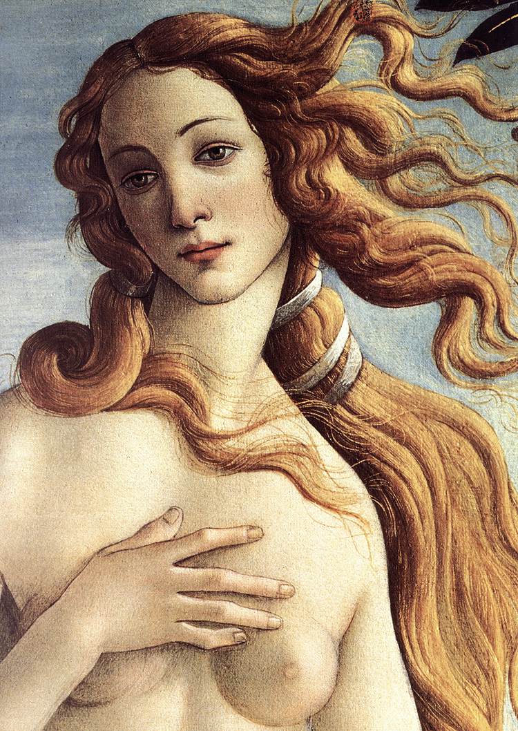 The Birth of Venus (detail)