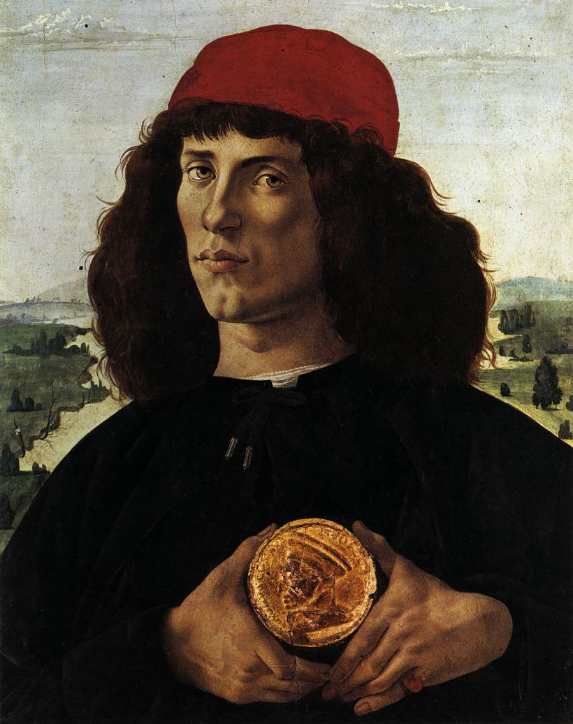 Portrait of a Man with a Medal of Cosimo the Elder