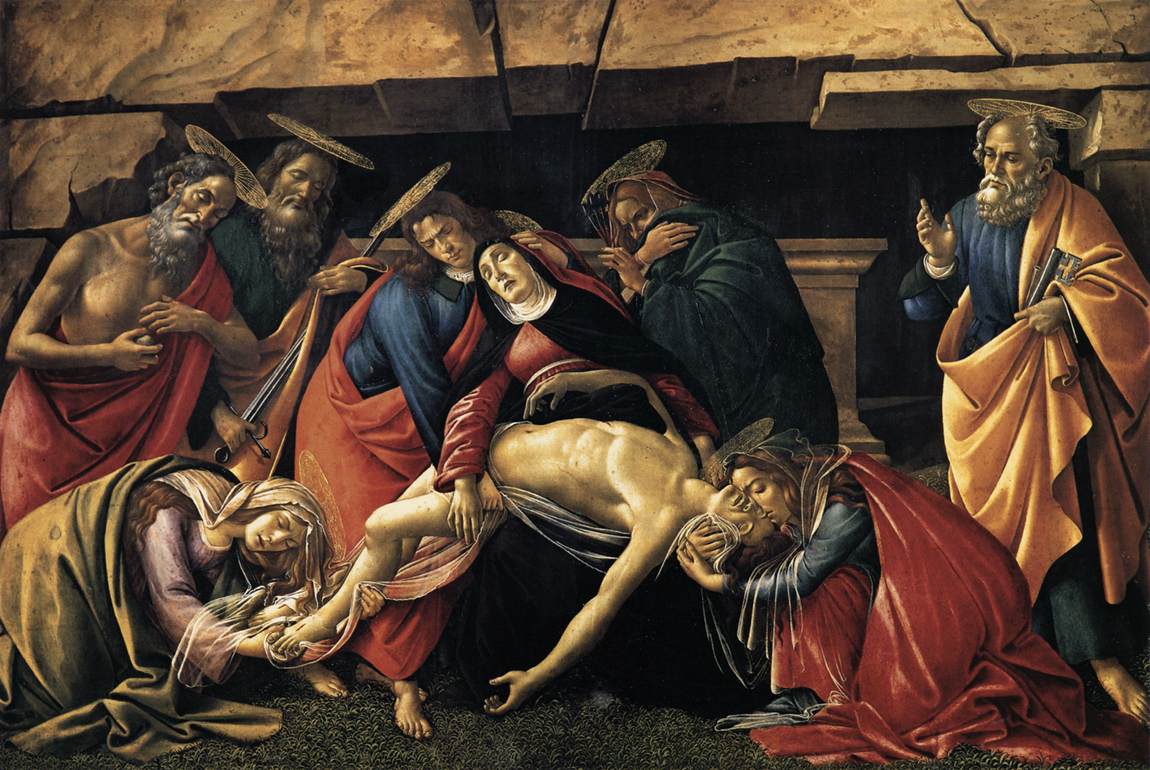 Lamentation over the Dead Christ with Saints