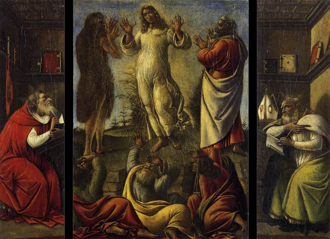 The Transfiguration, St Jerome and St Augustine