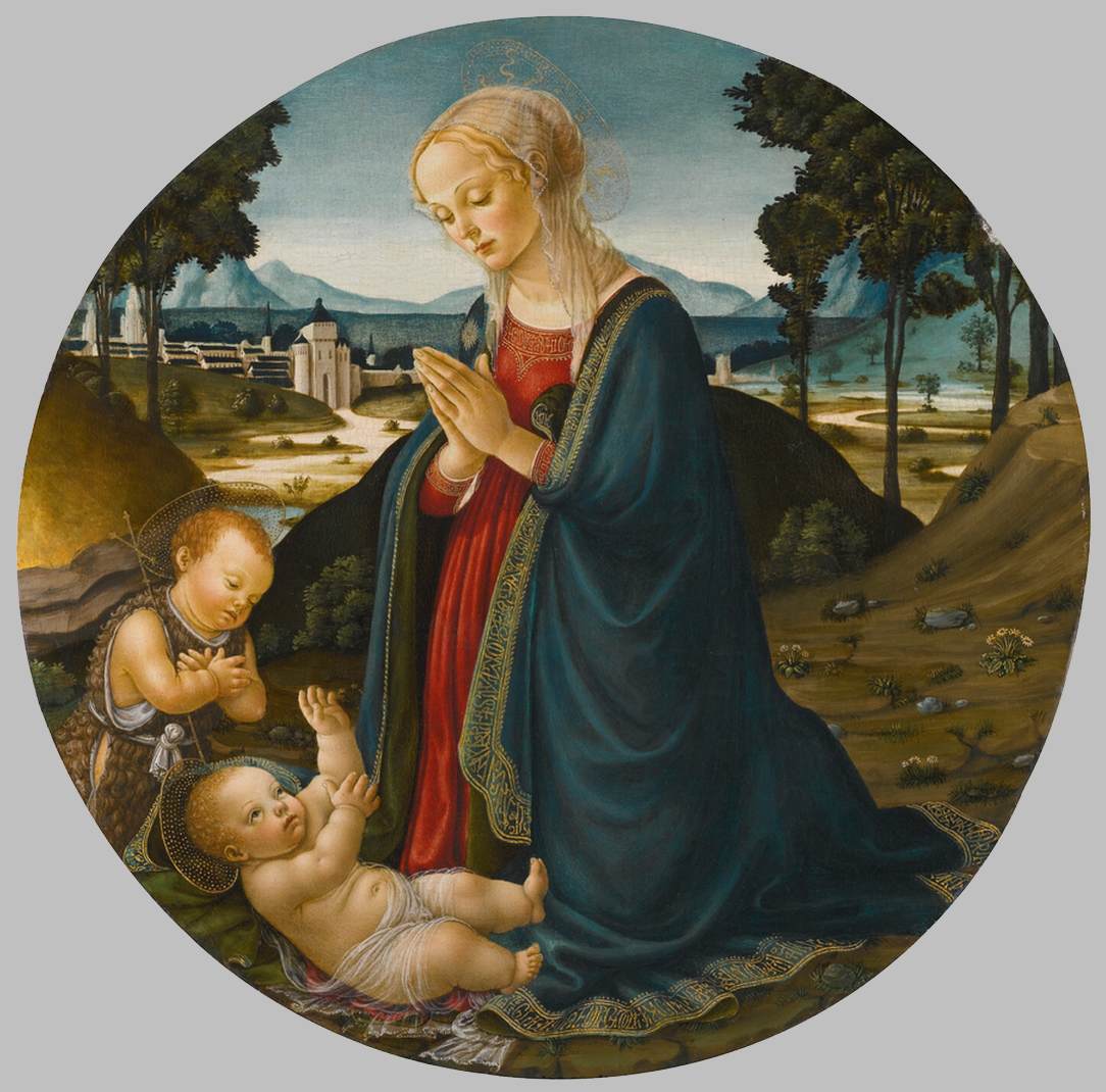 Madonna and Child with the Infant St John the Baptist in a Landscape