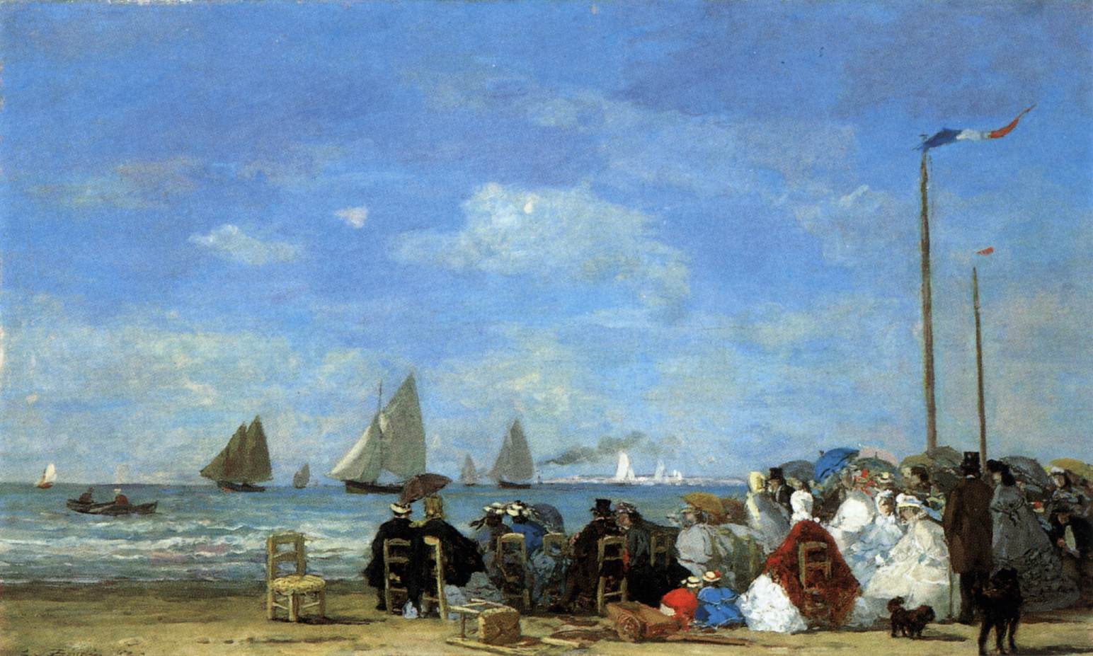 Beach Scene, Trouville