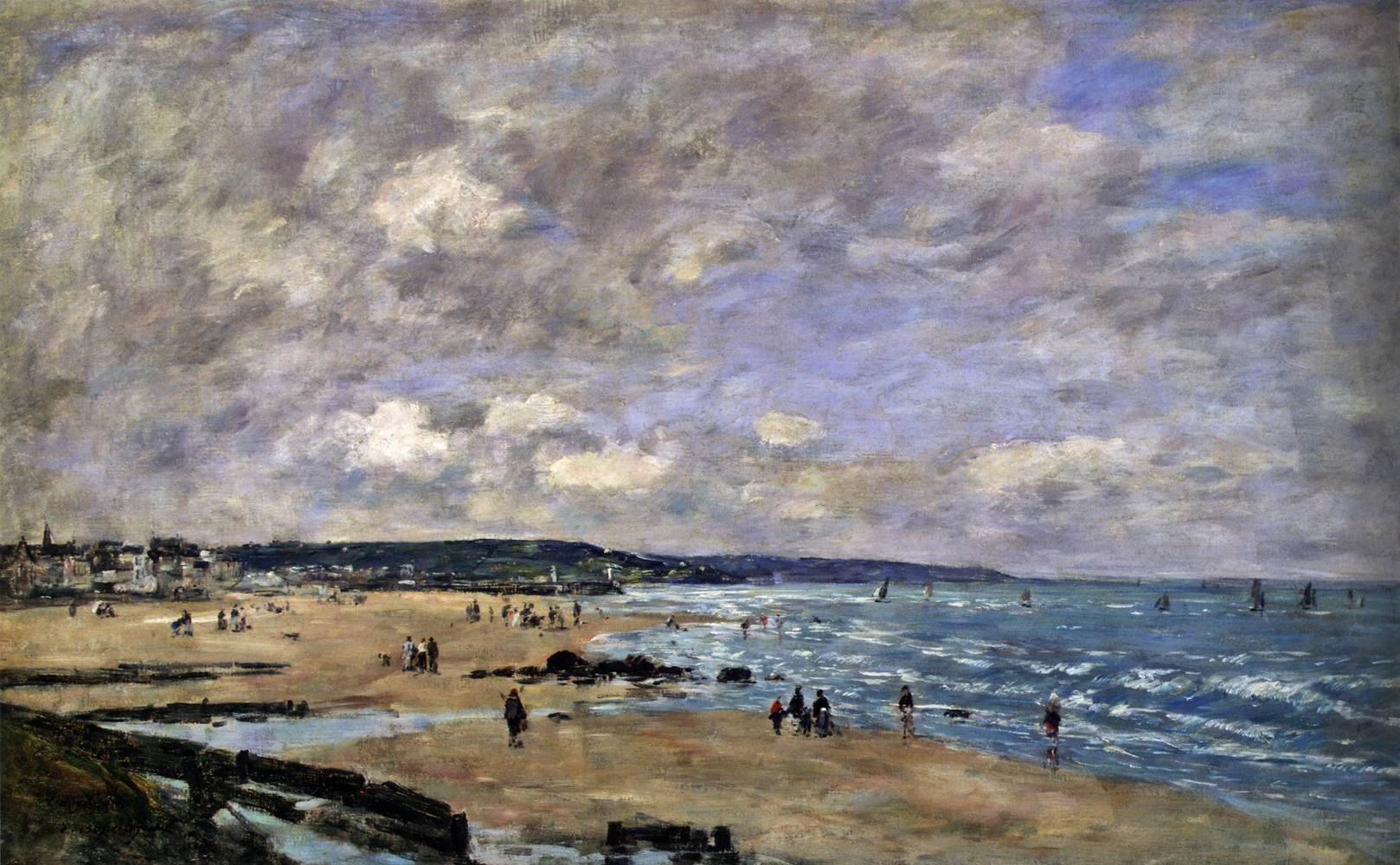 Beach at Trouville