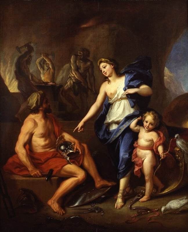 Venus Commanding Vulcan to Make Arms for Aeneas