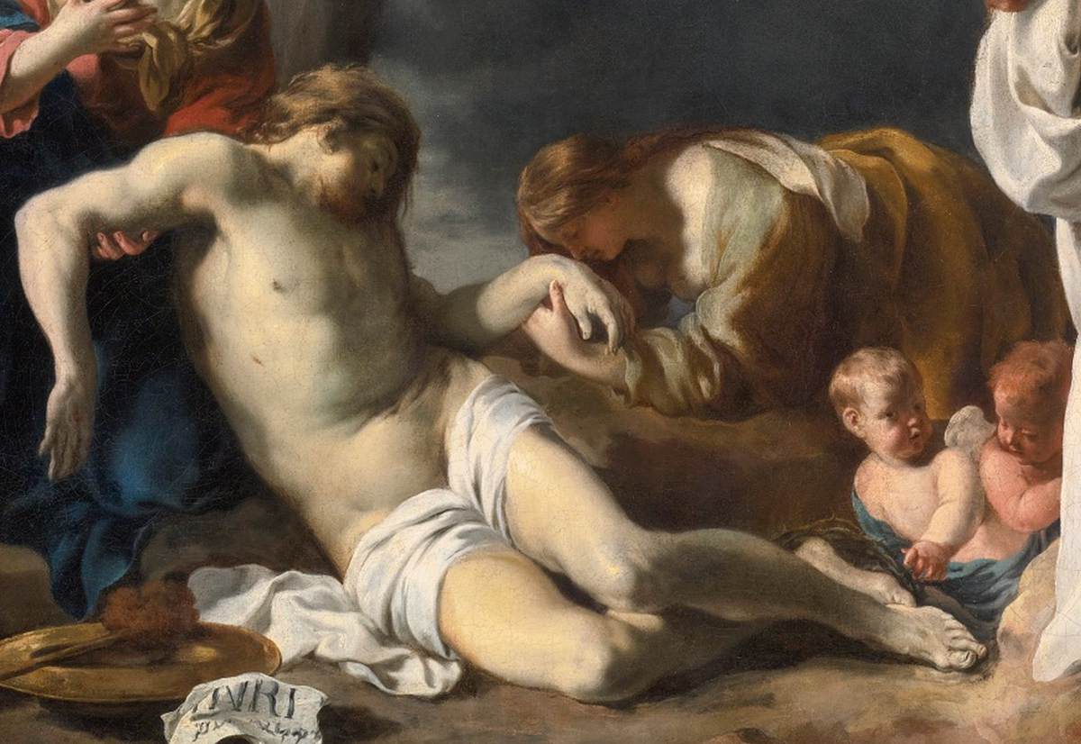 Deposition from the Cross (detail)