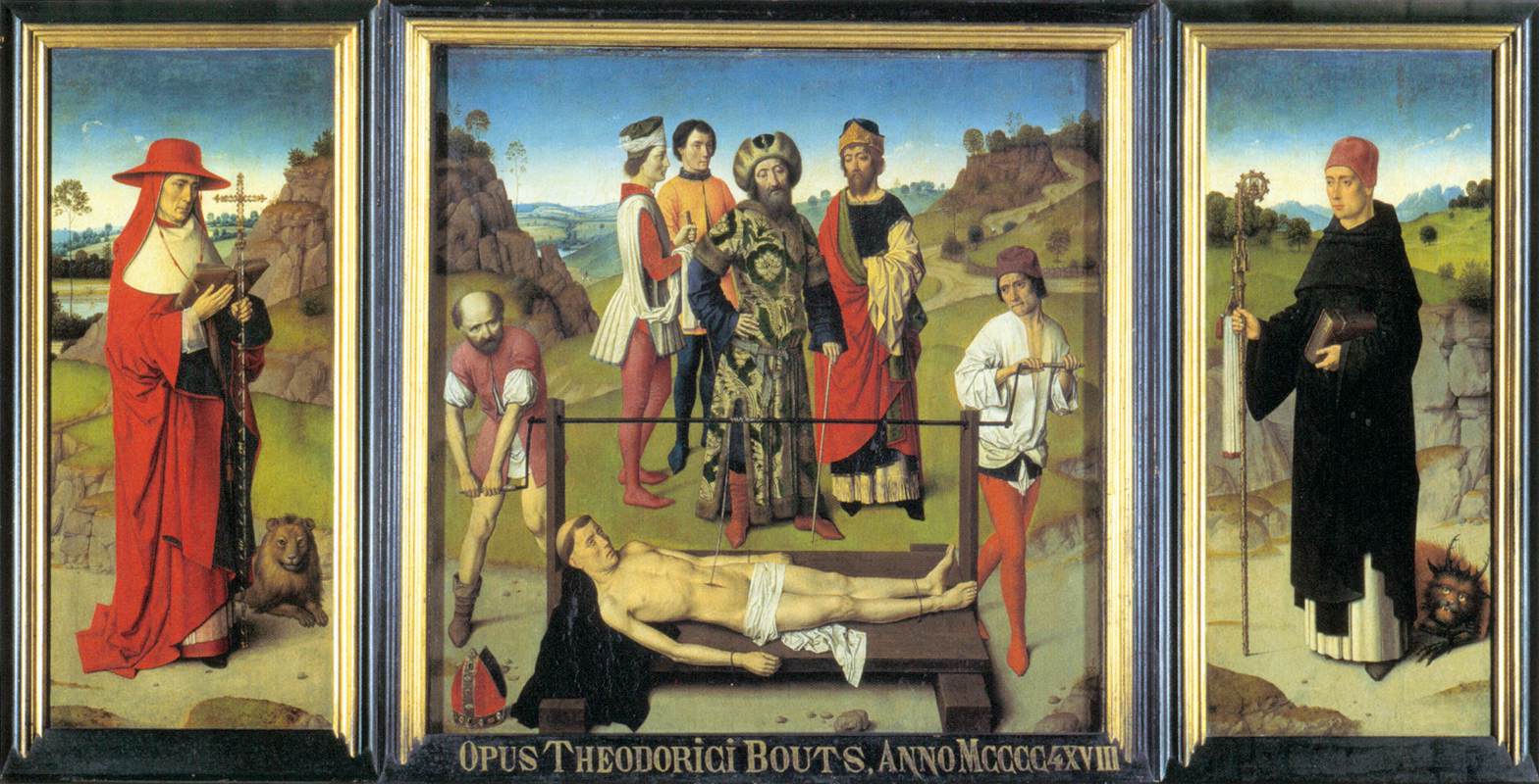 Martyrdom of St Erasmus (triptych)