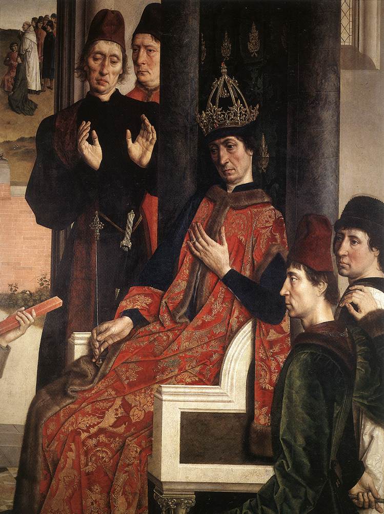 The Ordeal by Fire (detail)