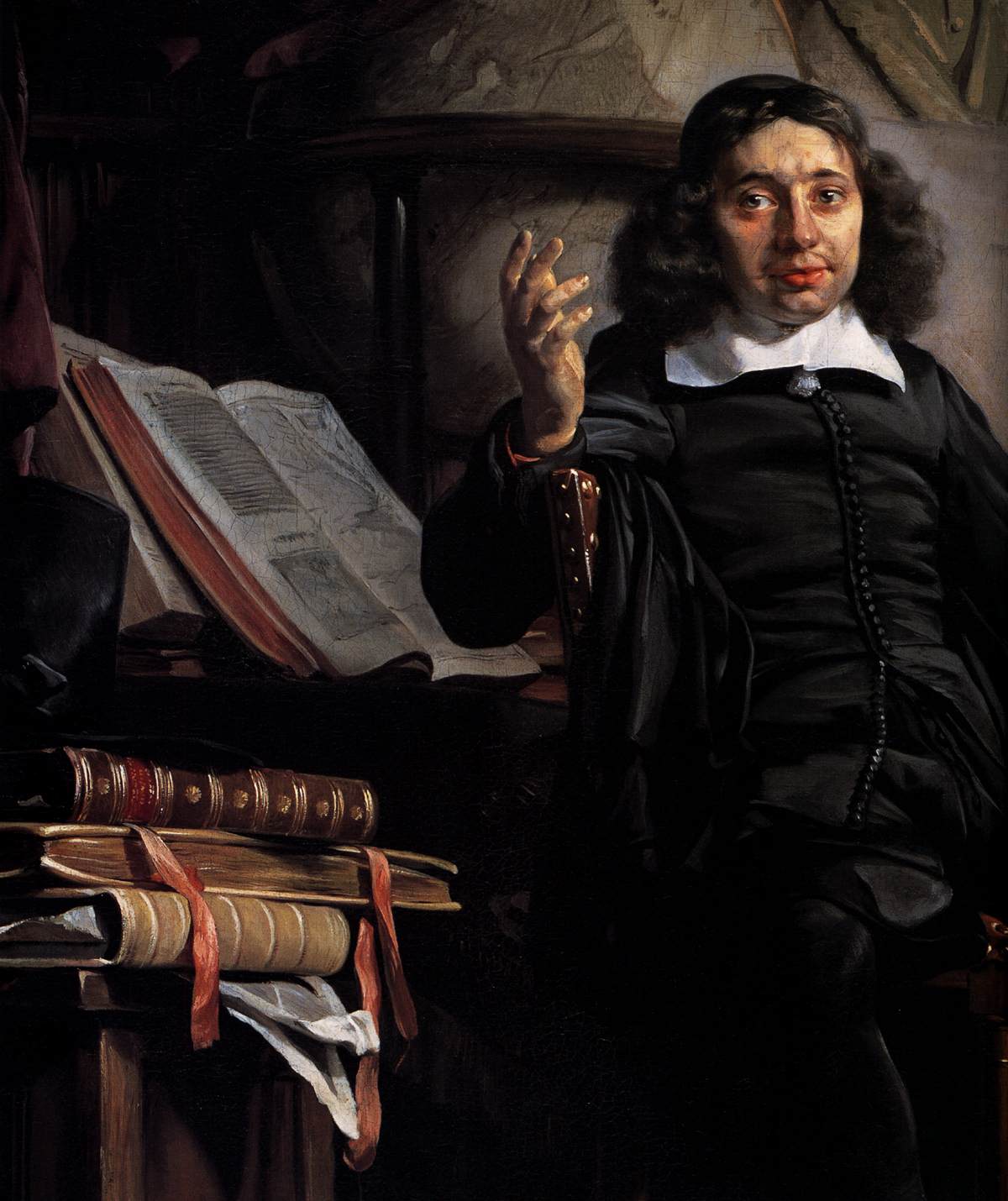 Haarlem Printer Abraham Casteleyn and His Wife Margarieta van Bancken (detail)