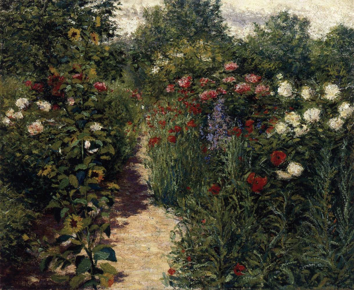 Garden at Giverny (In the Garden of Monet)