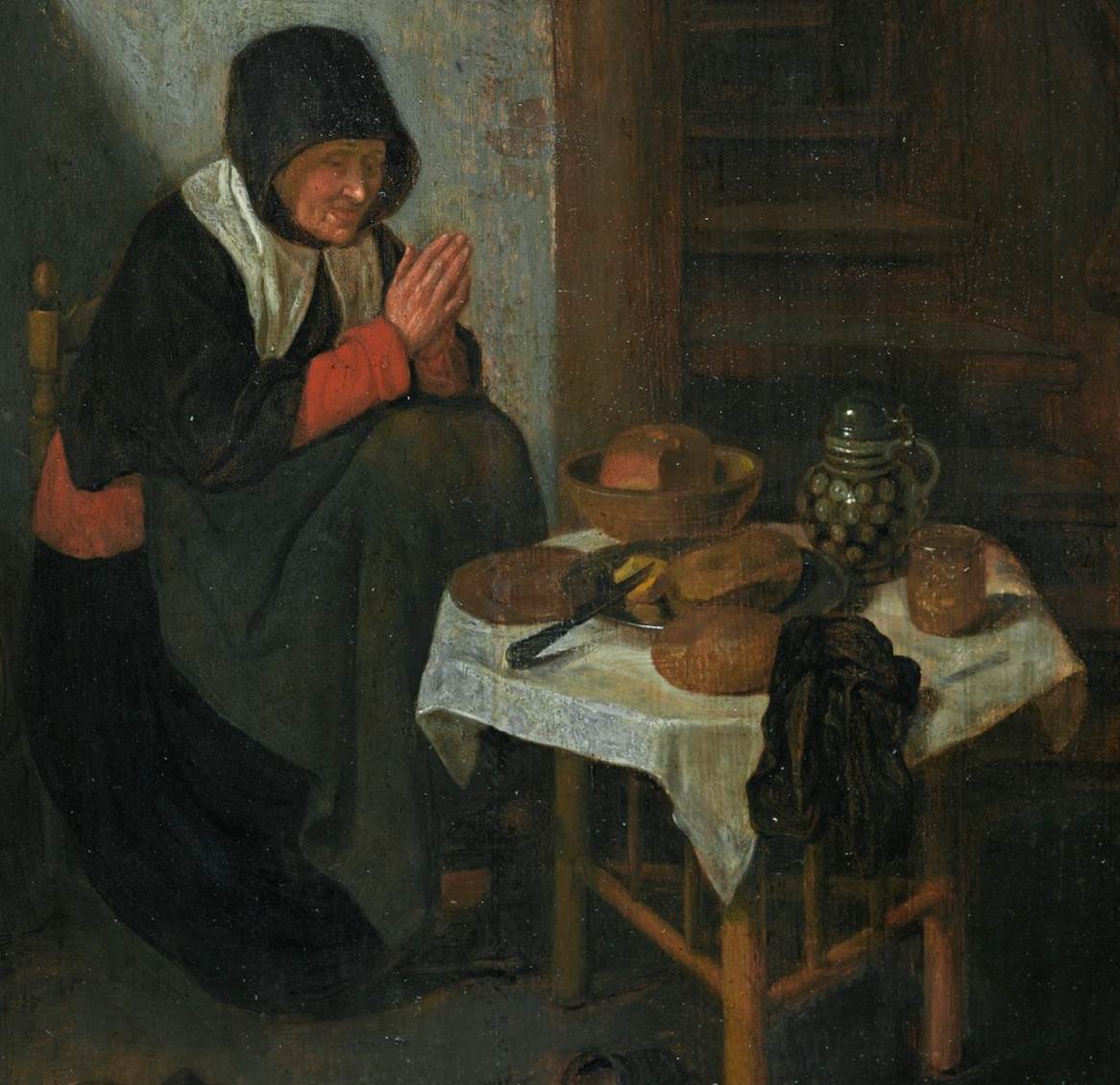 Old Woman in an Interior (detail)