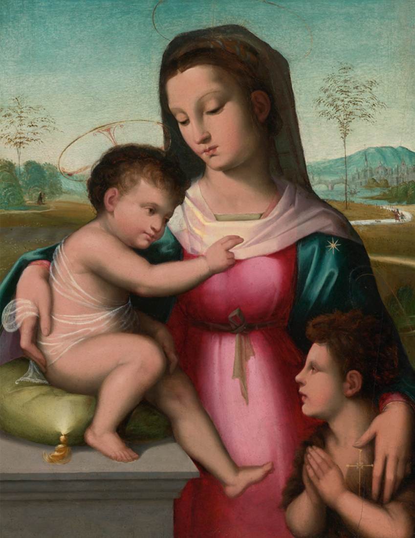 Madonna and Child with the Infant St John the Baptist
