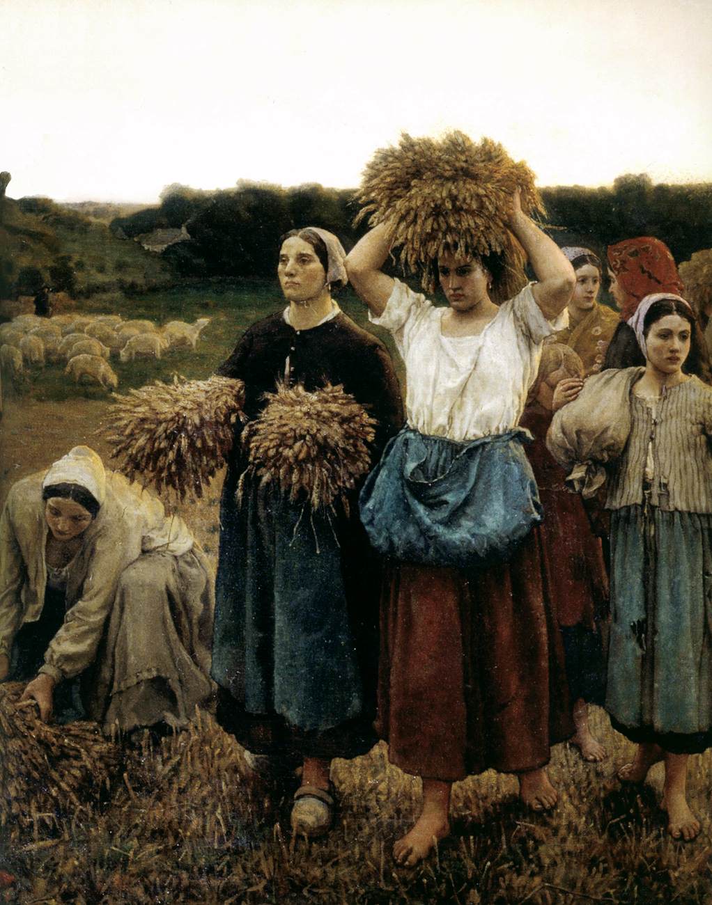 Calling in the Gleaners (detail)