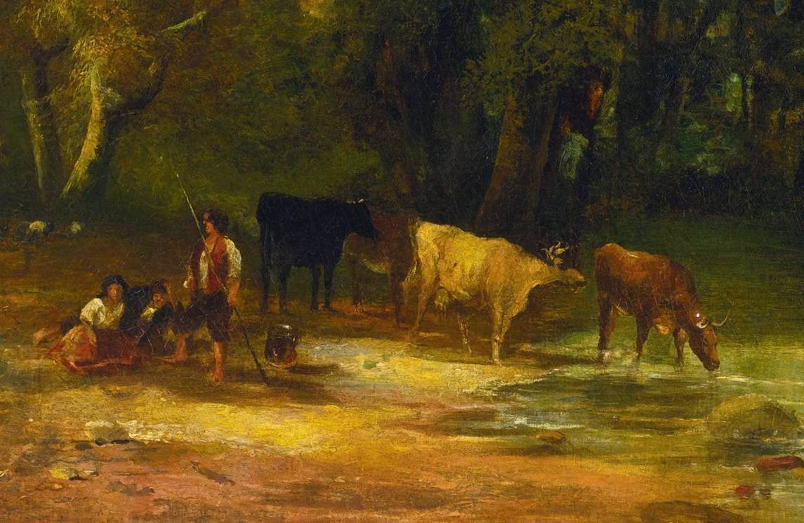 Wooded Landscape (detail)