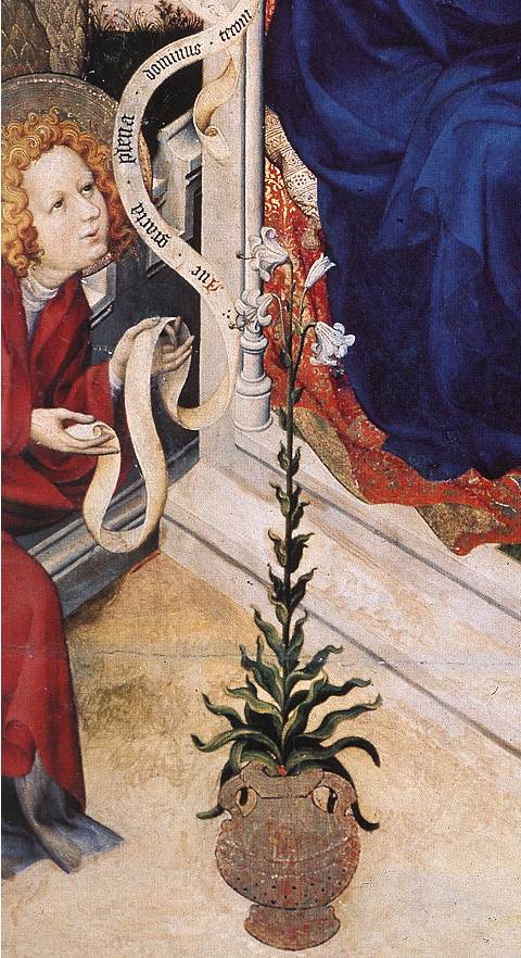 The Annunciation (detail)