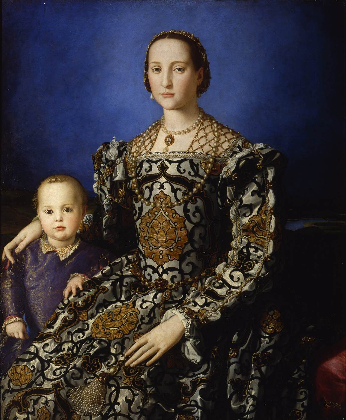 Eleonora di Toledo with her son Giovanni de' Medici