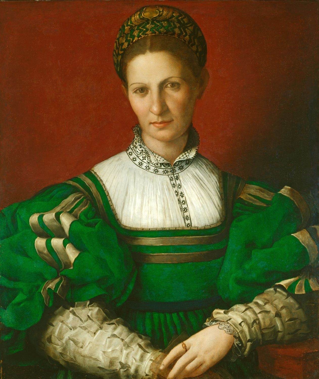 Portrait of a Lady in Green