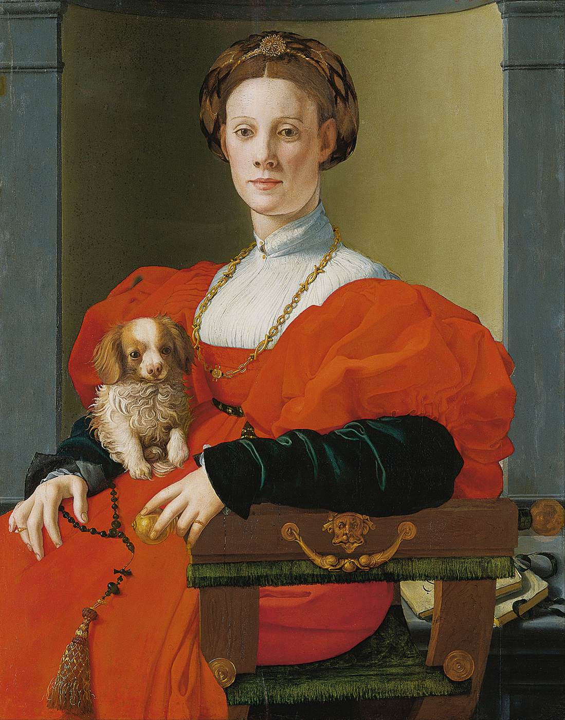 Portrait of a Lady in Red