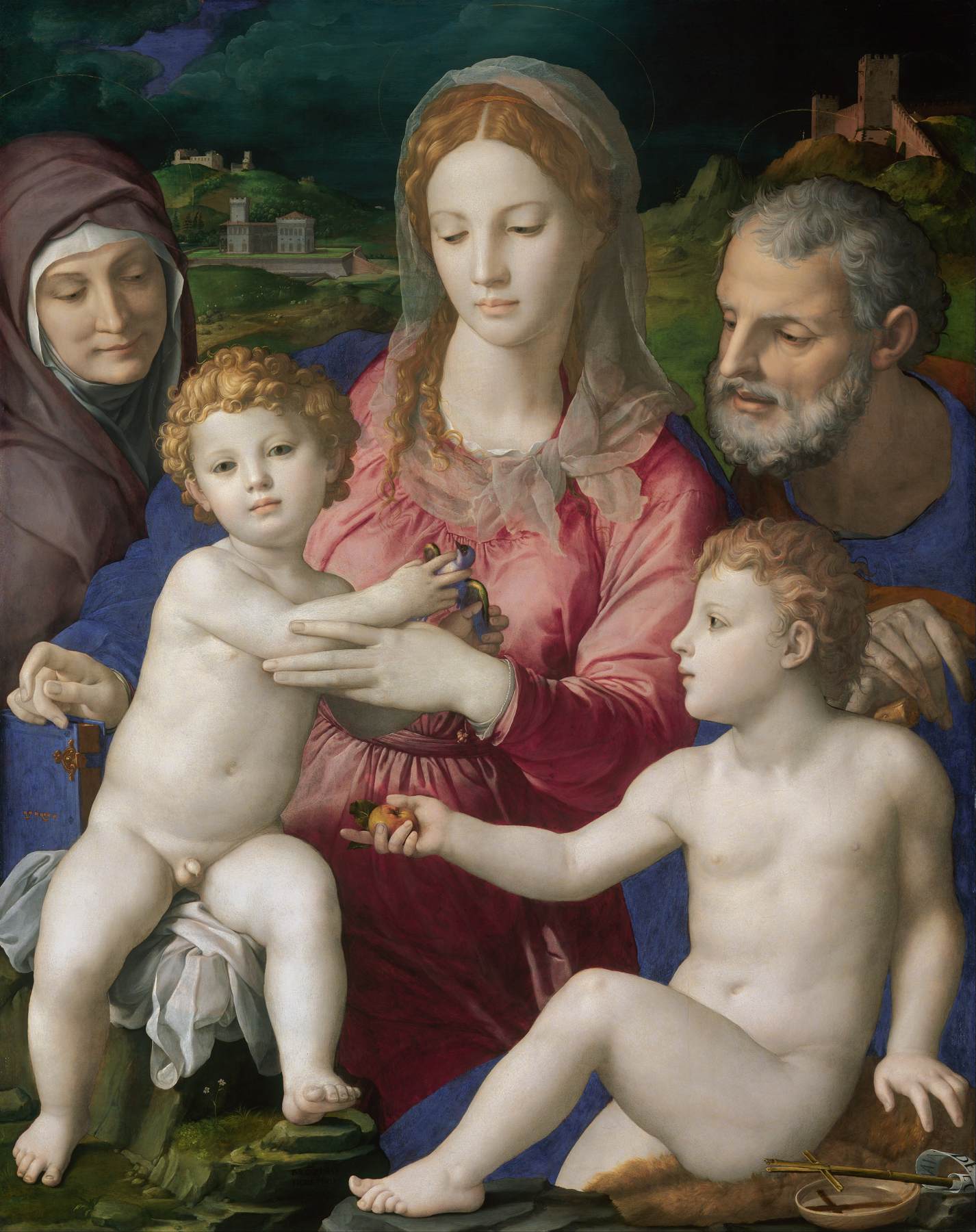 Holy Family with St Anne and the Infant St John