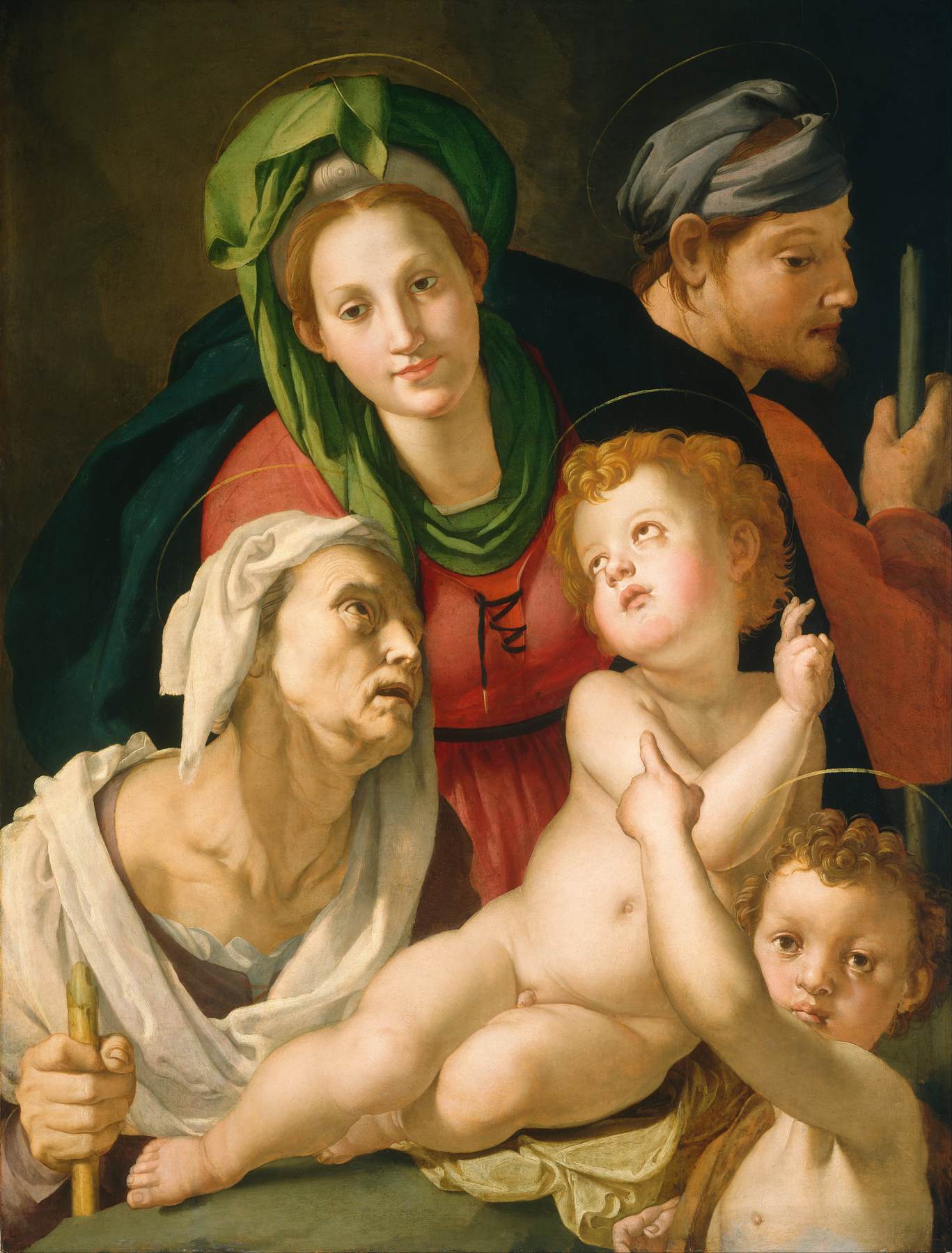 Holy Family with St Anne and the Infant St John