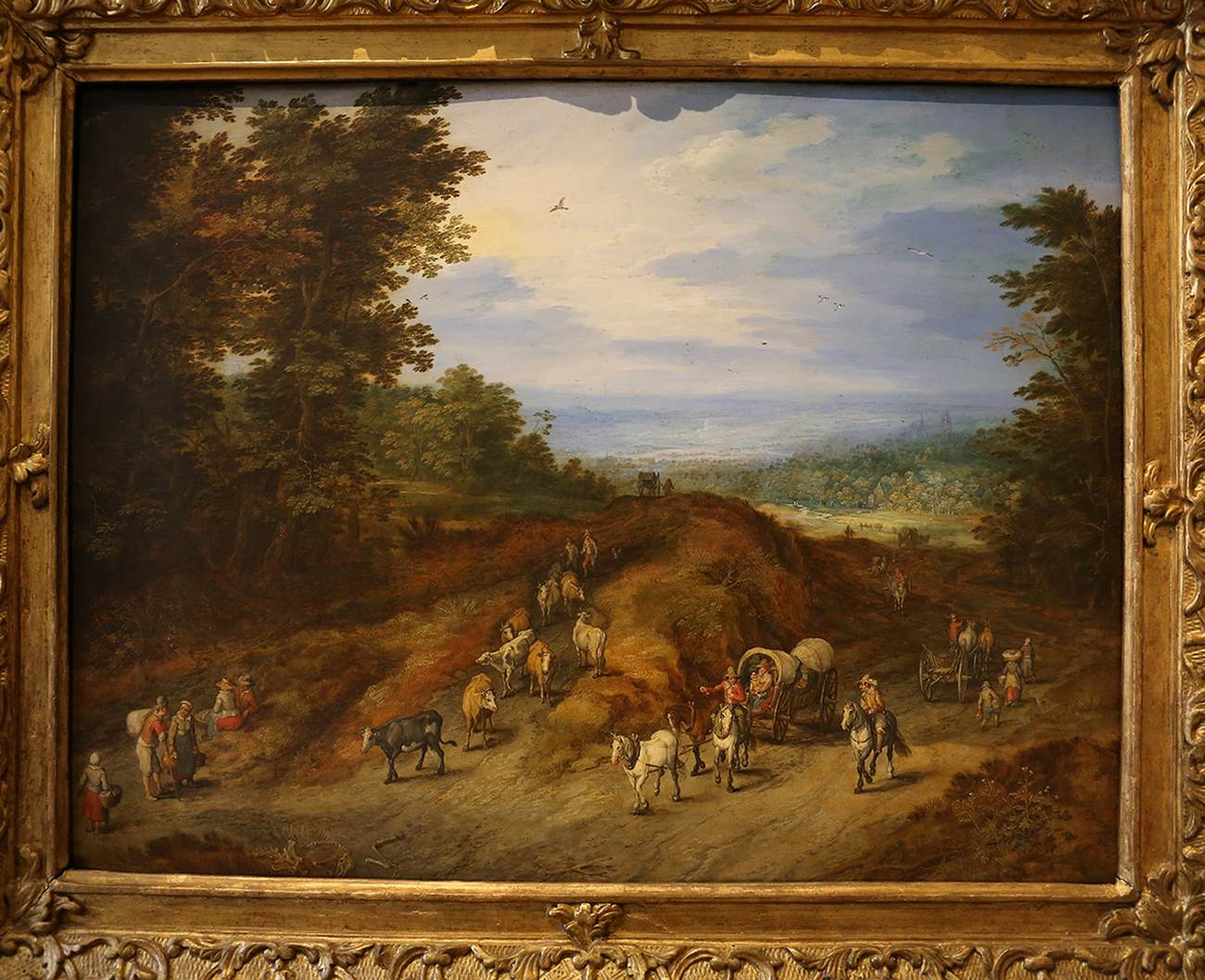 Landscape with Peasants and Livestock
