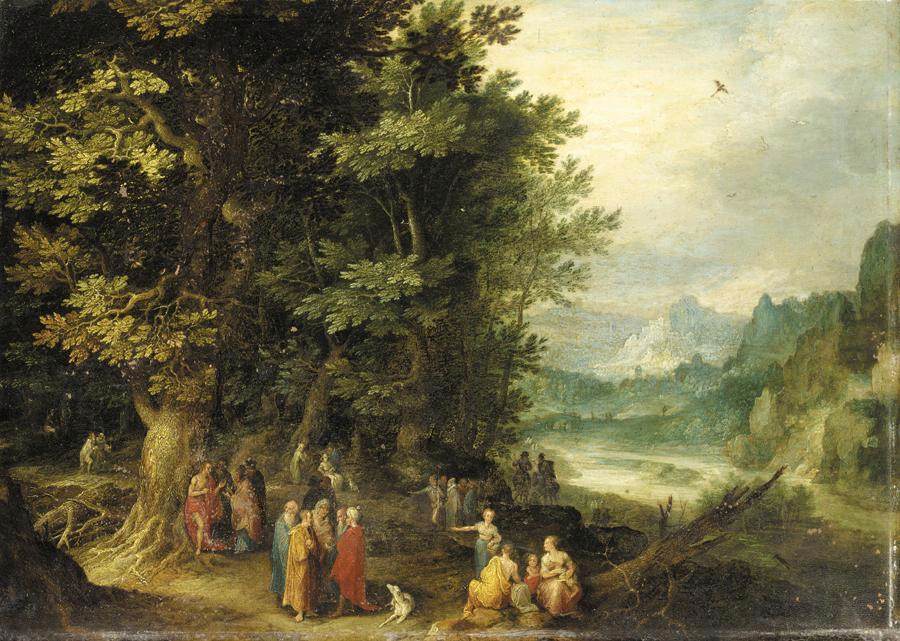 St John Preaching in the Wilderness