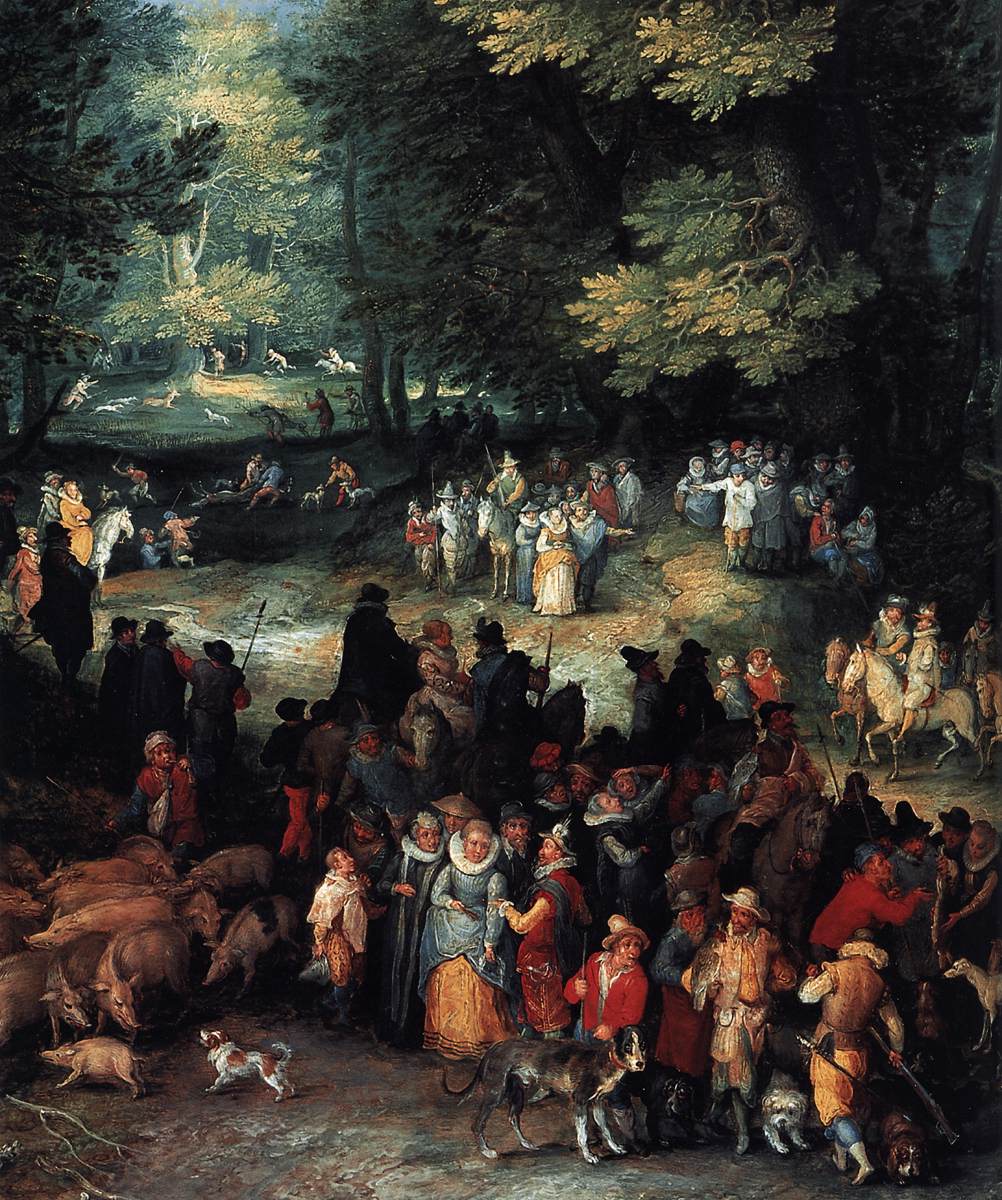 Landscape with the Young Tobias (detail)