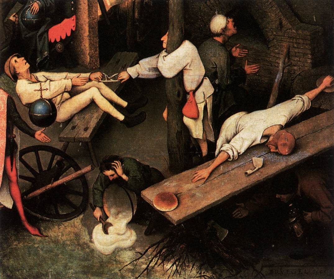 Netherlandish Proverbs (detail)
