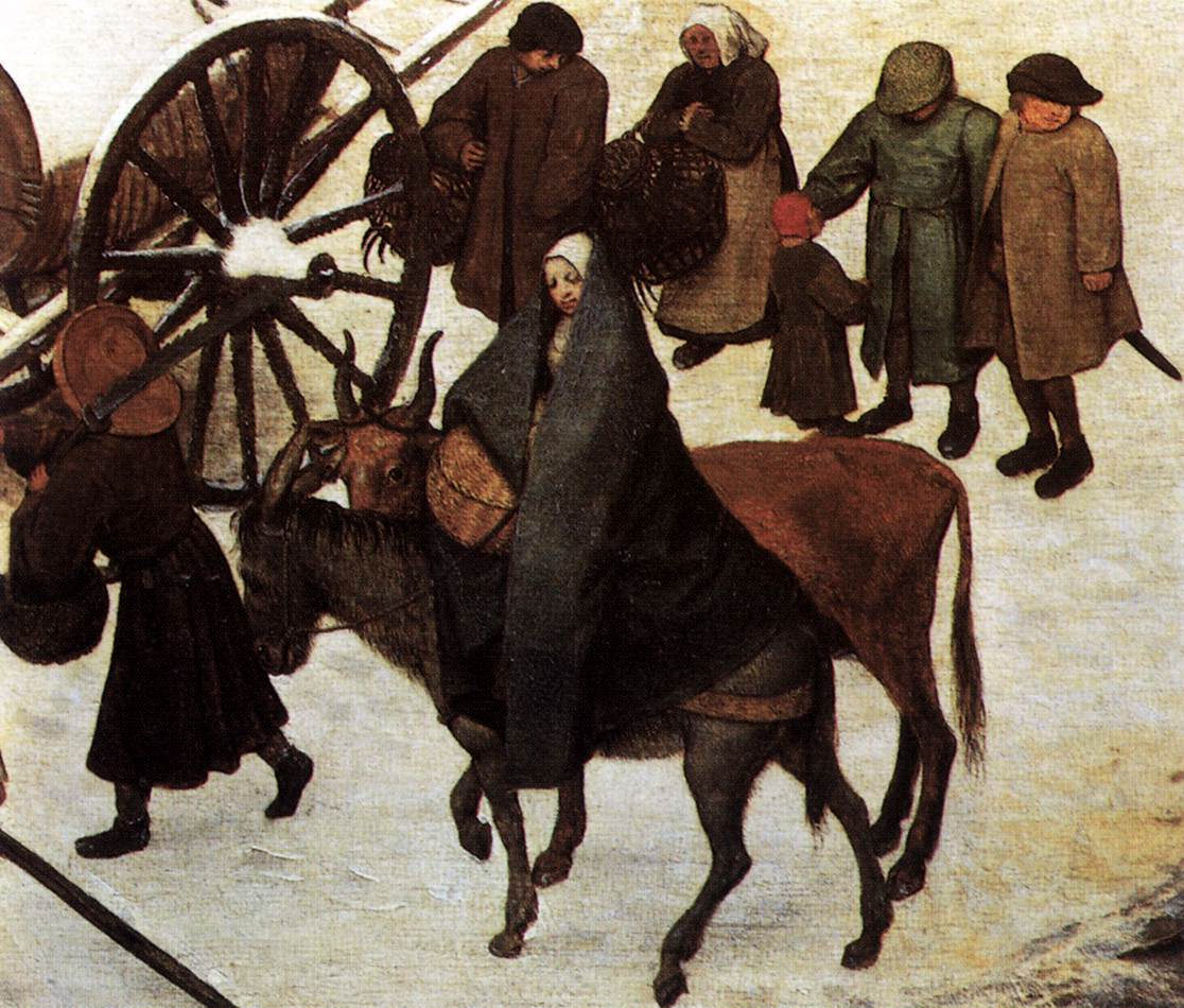 The Census at Bethlehem (detail)