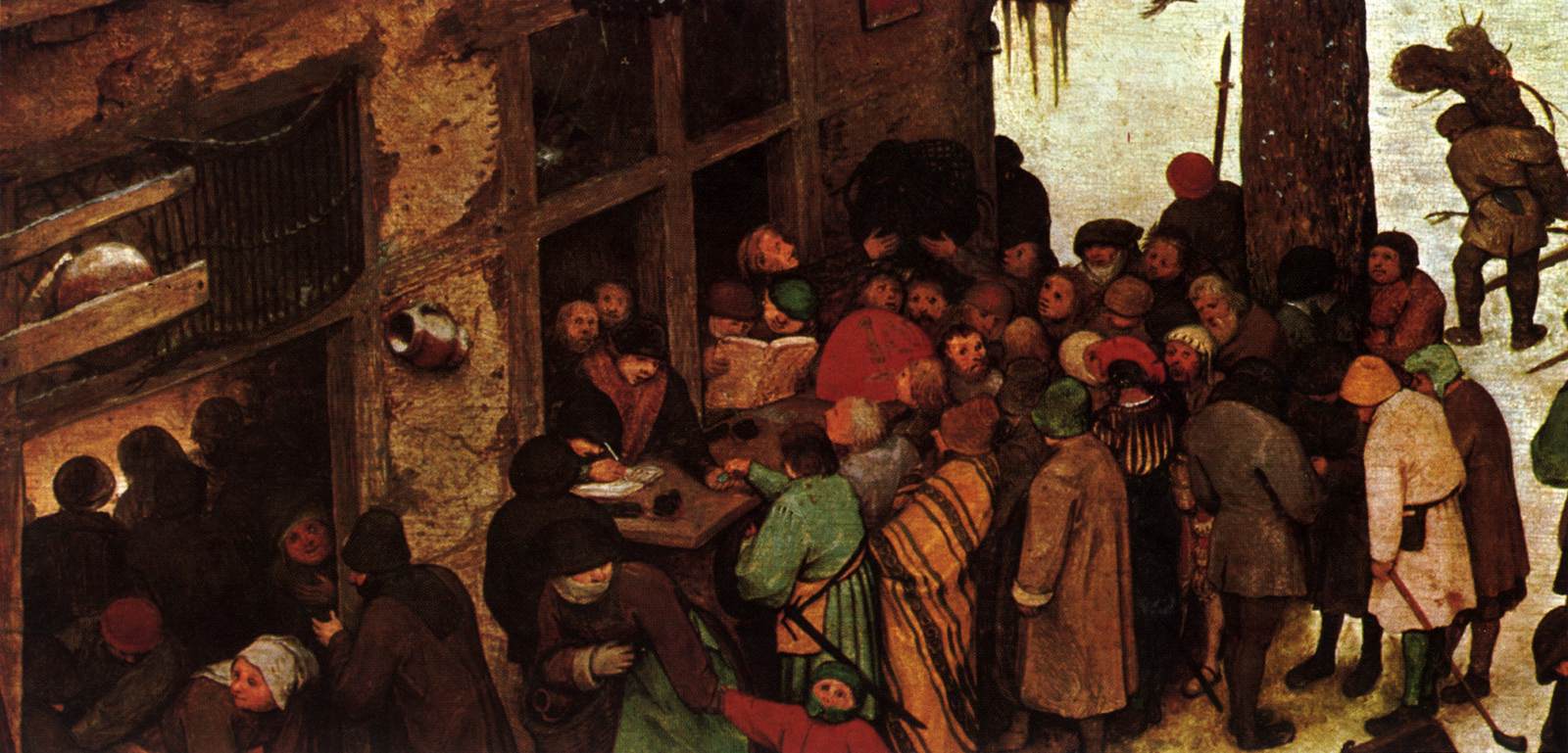 The Census at Bethlehem (detail)