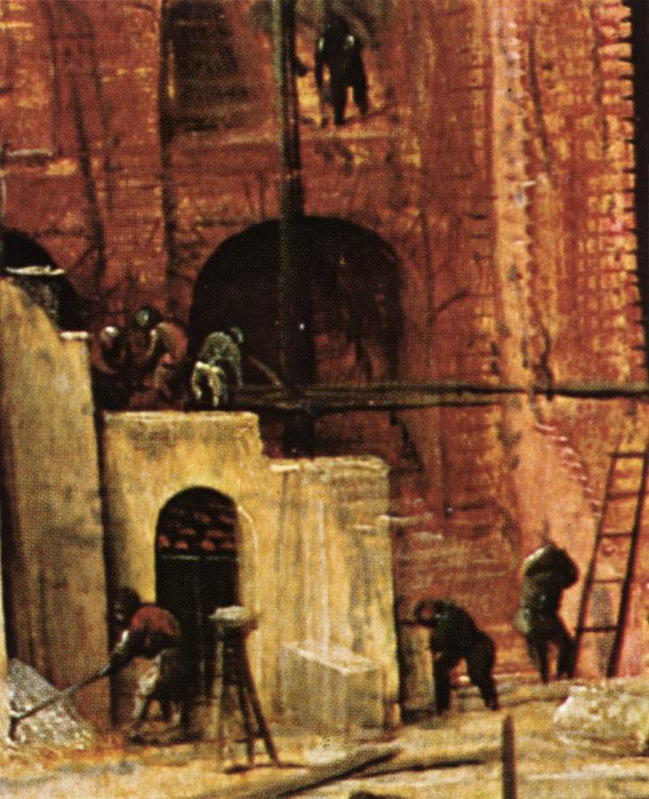 The Tower of Babel (detail)
