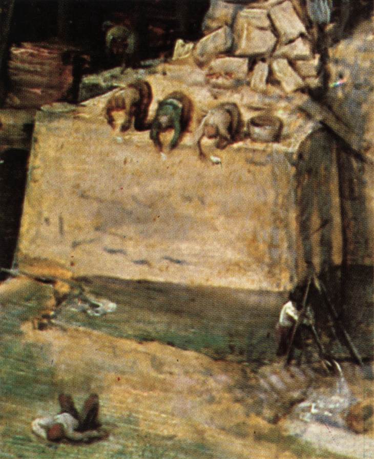 The Tower of Babel (detail)