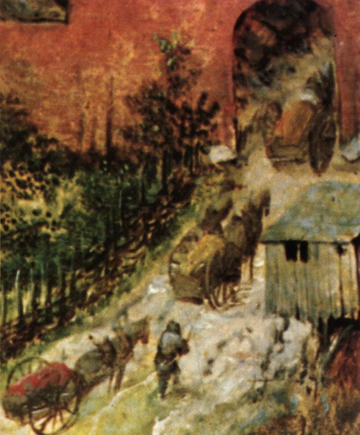 The Tower of Babel (detail)