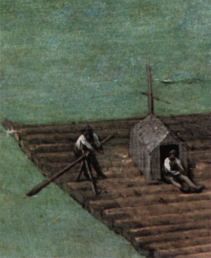 The Tower of Babel (detail)